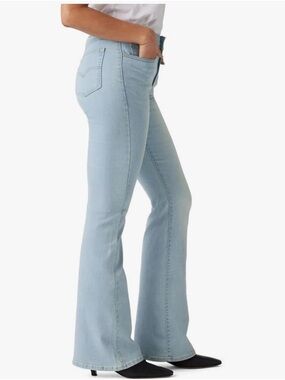 Levi's Light Blue Flare High-Rise Jeans